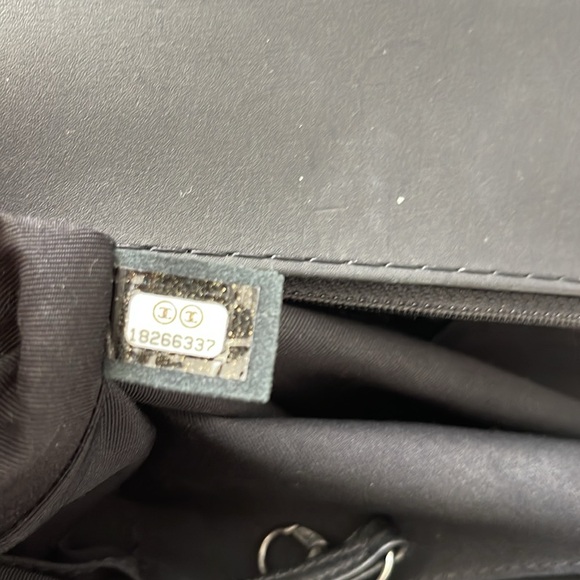 Chanel Le Boy handbag for sale, black with silver hardware. 100% authentic. - Picture 8 of 14